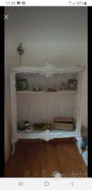Vetrinetta Bianca Stile Shabby