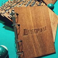 Portamenu in legno personalizzati ad anelli