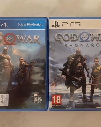 God of War Ragnarok PS5 e God of War PS4