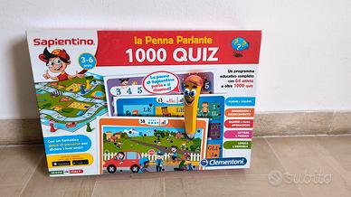 Clementoni Sapientino Penna Parlante 1000 quiz