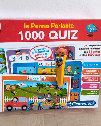 Clementoni Sapientino Penna Parlante 1000 quiz