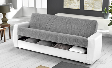 Divano letto 3 posti - meccanismo clic/clac