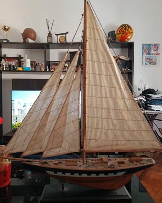 Veliero Modellino in Legno e Tessuto - Pez
