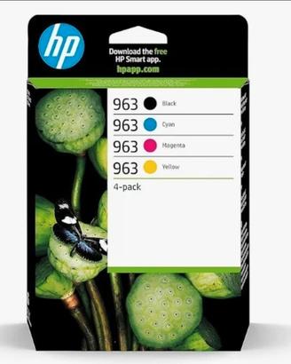 HP 963 Kit 4 colori scadenza 2027