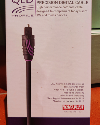 Cavo ottico QED ad alte performance da 1 mt