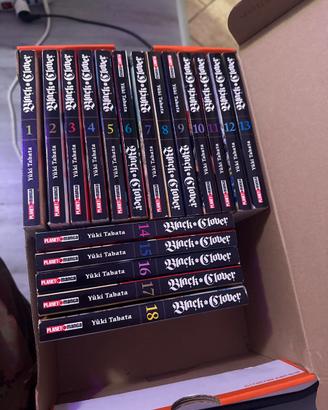 manga Black Clover 1-18 Manga Planet Manga NUOVI