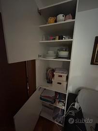 Colonna dispensa con due ante modello METOD