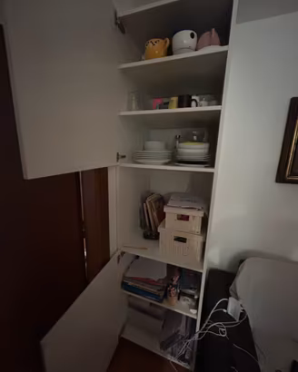 Colonna dispensa con due ante modello METOD