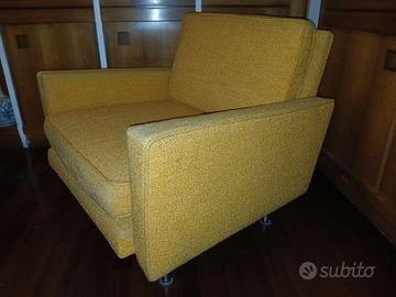 Sedia in tessuto George Nelson per Herman Miller