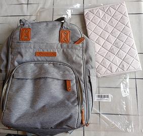 Borsa zaino per passeggino con fasciatoio