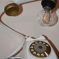 💡 Lampada telefono vintage a disco