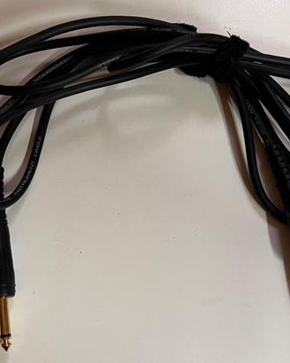 CAVO JACK 6,35 - PIU' ADATTATORE - CHITARRA AUDIO