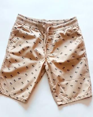 Pantaloncini bambino fantasia palme
