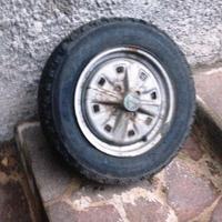 Ruote da neve ma anche per carrelli o roulotte