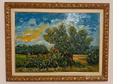 Quadro Olio su tela firmato Bosis Giacomo