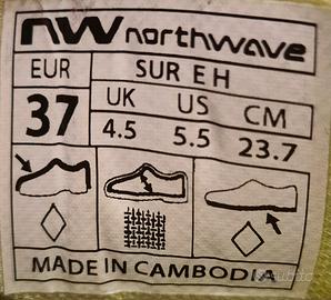 Northwave Scarpe Ciclismo per Bici da Corsa