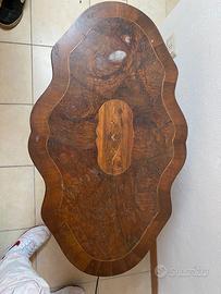 Tavolino legno noce