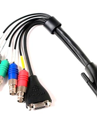 Polycom HDCI cavo camera 5BNC/DB9