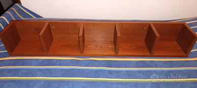 Porta CD Ikea in legno 2 pezzi