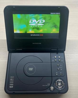 Lettore DVD Portatile Daewoo + custodia e borsa