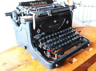 Macchina da scrivere Mercedes mod.3 del 1919