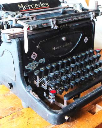 Macchina da scrivere Mercedes mod.3 del 1919