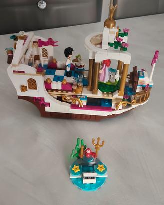 LEGO Disney barca reale di Ariel 
