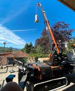 Gru compatta cingolata BG LIFT M400