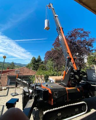 Gru compatta cingolata BG LIFT M400