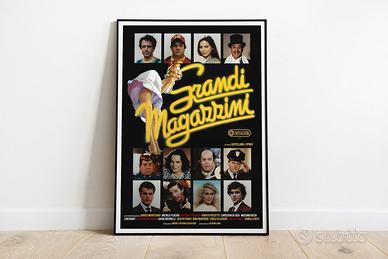 Poster Locandina Film "Grandi Magazzini"
