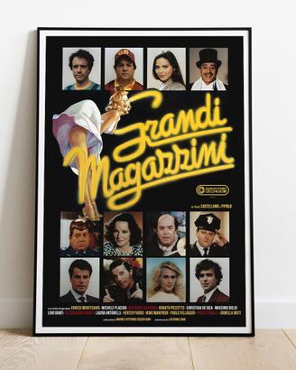 Poster Locandina Film "Grandi Magazzini"