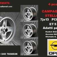 Campagnolo stellone 7x13 4x100 Opel Ascona GT cors