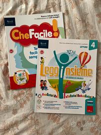 Libro “Legginsieme 4 - letture”+”Che facile! 4”