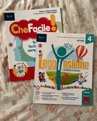 Libro “Legginsieme 4 - letture”+”Che facile! 4”