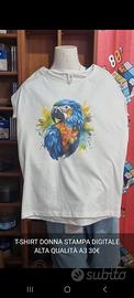 T-SHIRT DONNA STAMPA DIGITALE