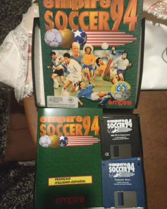 Empire soccer 94 pc amiga retrogaming big box