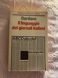 Libro “Il linguaggio dei giornali italiani”