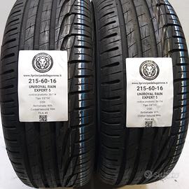 2 GOMME 215 60 16 UNIROYAL A56114