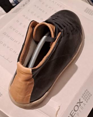 Scarpe alte in pelle e cuoio n.44