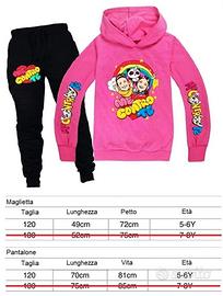 Tuta da bambina Me Contro Te