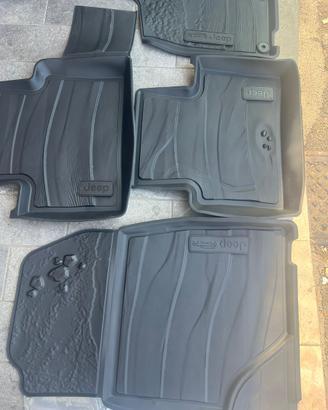 Tappetini originali jeep compass gomma