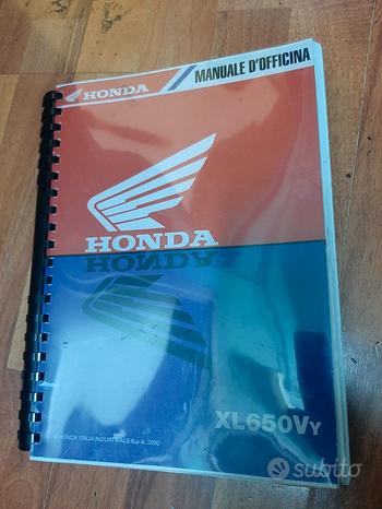 Uso e manutenzione moto Honda