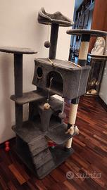 Castello per gatti come nuovo Come nuovo · Grigio