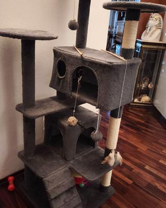 Castello per gatti come nuovo Come nuovo · Grigio