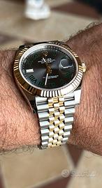 Rolex datejust wimbledon acciaio / oro