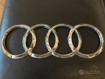 Loghi AUDI originali fronte e retro