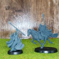 Gandalf the White di Minas Tirith mesbg lotr isda