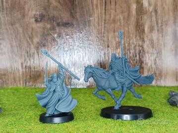 Gandalf the White di Minas Tirith mesbg lotr isda