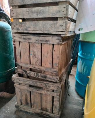 cassette antiche in legno 