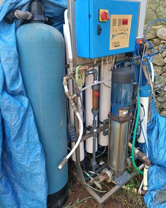 Pompa acqua piu dessalinizzatore